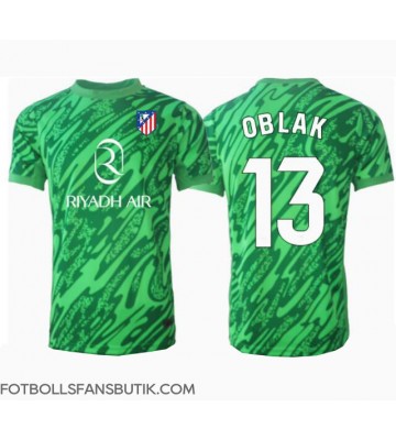 Atletico Madrid Jan Oblak #13 Målvakt Replika Bortatröja 2024-25 Kortärmad